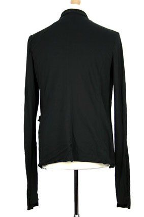 Pal Offner Jacket Black stretch jersey jacket view 3 Pal Offner Jacket Black stretch jersey jacket view 3